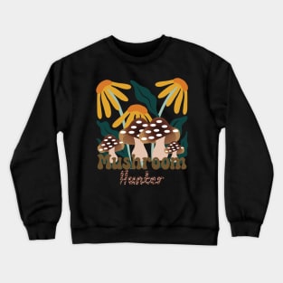 Mushroom Hunting Crewneck Sweatshirt